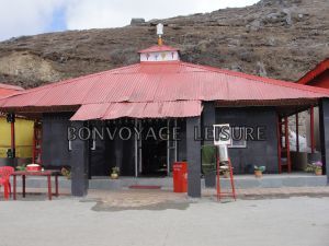 old baba mandir in zuluk on old silk route 