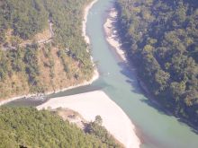 Triveni - the confluence of Teesta and Rangeet